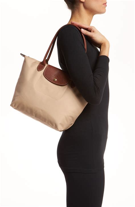 longchamp medium shoulder tote bag